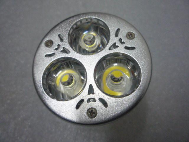3W GU10 LED Spot Light Bulbs Lamp 85-265V 3 x 1W GU 10 Lights High Power Lighting CE ROSH 2 years warranty WW/CW/NW 30pcs/lot-Free Shipping