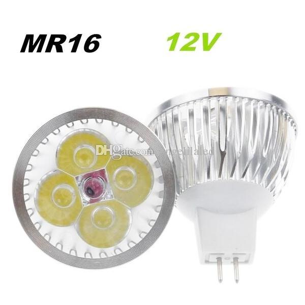 10PCS/lot 3W 4W 360lm 5W 440lm MR16 LED Spotlights Led Bulb Replace 50W Equivalent Halogen LED Dimmable Downlight 12V Indoor Lighting