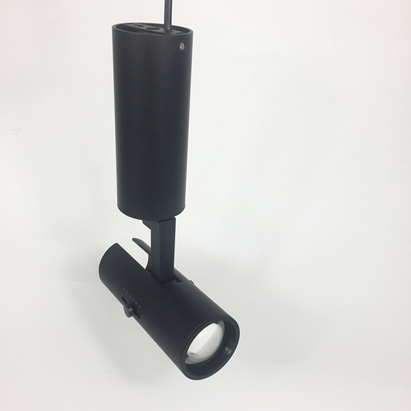 Modern, Simple and Fashion Design Black Finish Focus Adjustable Zoom Commercial Surface Mount Lamp Fixture Light