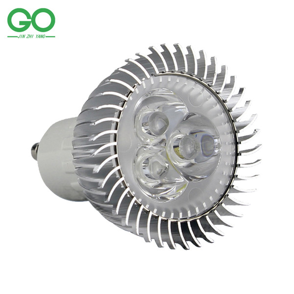 GU10 3W LED Spotlight E27 Bulb 45mil 130-140lm/w 110v 120v 220v 230v 240v Equal 30W Halogen Lamp GU 10 LED Downlight
