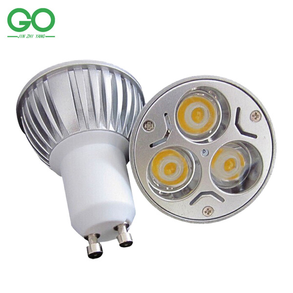 LED Spotlight 3W GU10 45mil Dimmable E27 Spotlights 110V 120V 220V 230V 240V Spot Lights Equal 30W Halogen Lamp Downlight