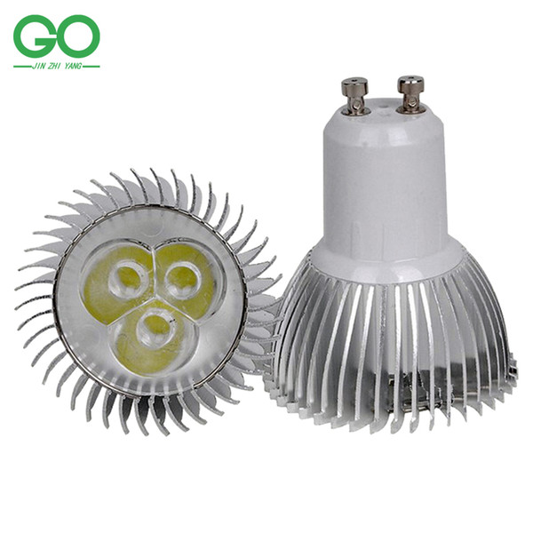 GU10 3W LED Spotlight Dimmable E27 Bulb 45mil 130-140lm/w 110v 120v 220v 230v 240v Equal 30W Halogen Lamp GU 10 LED Downlight