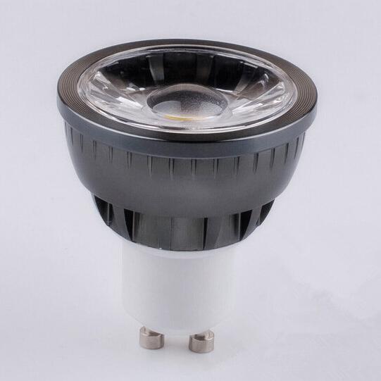 Factory Hot Sale Dimmable 5W COB LED Spot Lamp GU10 MR16 E27 LED Bulb 5W Spot light E14 Recessed LED Light AC85-265V/AC110V/AC220V