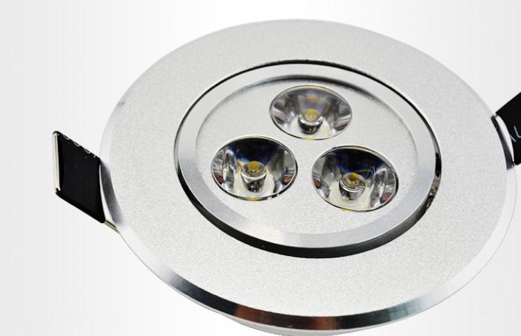 3W Power LED Dimmable Downlight ceiling lamp wall light free shipping