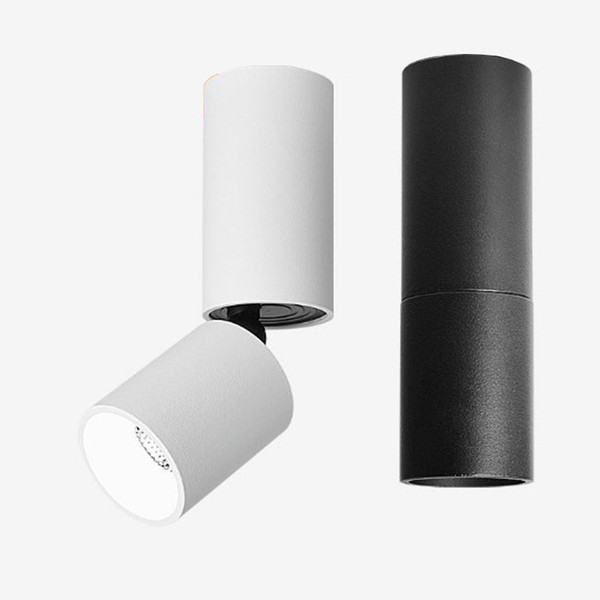 CREE LED ceiling light downlight exhibition hall Nordic living room ceiling can be adjusted at multiple angles