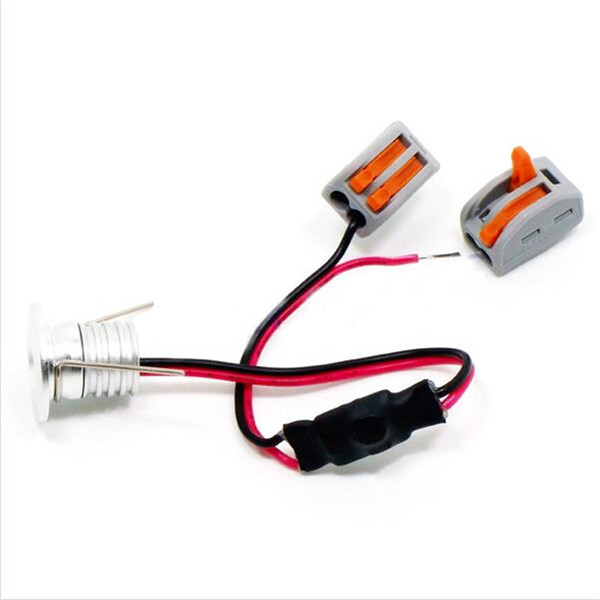 6pcs 1W Decor LED Downlight ,Hot Products, Mini Led Spot Light Downlights Cabinet Lights 12VDC Driver 15mm Cutting