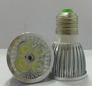 free shipping High power 12W 4x3W Dimmable GU10/MR16/E27/E14 Led Light Lamp Spotlight led bulb