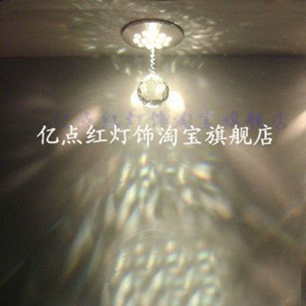 LED Spotlight Crystal Lamp Chandelier Living Room Bar KTV Decoration Lights TV Background Wall Light Aisle Entrance Lights