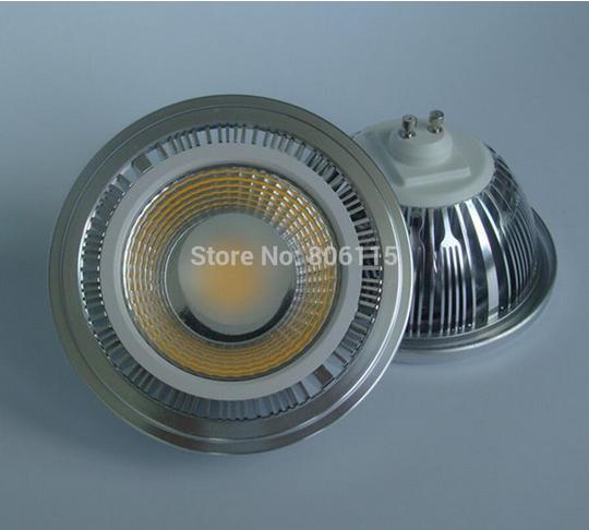 10x DC12V AC110V 220V AR111 15W COB LED Spotlight ES111 QR111 GU10 G53 LED Indoor Light Equal to 120W Halogen Free Shipping