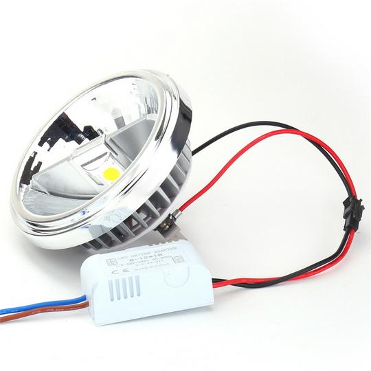 COB AR111 LED Lamp 15W G53 Spotlight Aluminum Housing AC85-265V Warm/Cold white Equivalent to 100W Halogen Lamp for Home Lighting