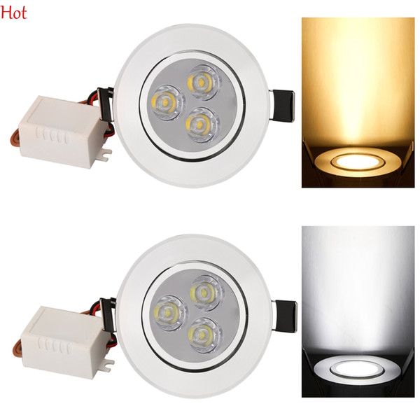 9W Ceiling Down Light Epistar Led Ceiling Lamp Recessed Spot Light Ac 85-265V For Home Illuminationa Led Bulb Light Spotlights SV029870