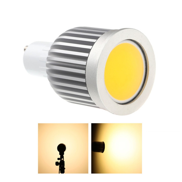 H14235 GU10 5W COB LED Spotlight Bulb Lamp Energy Saving High Brightness Warm White 85-265V Led Reflektor Zarovku Foco LED Bombilla