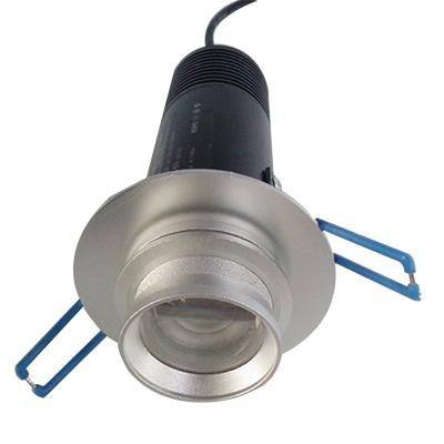 Factory Popular Indoor Single Static Image 20W LED Gobo Logo Projector Aluminum Alloy Waterproof 1800lm Customized Logo Projector Light