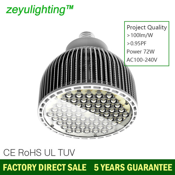 Led PAR64 light 80W lamp HOT sell E40 lamp High power led spot lamps 80 watt led Spotlight AC110v 220v 120V Bulb