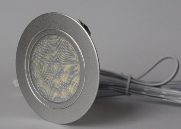 Free Shipping 10piece/lot 65*10mm 3W 250LM 12VAC CRI80 SMD Cutout 60mm LED Cabinet Light wholesales