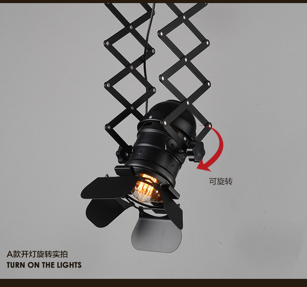 Loft RH American Rural Industrial Retro personality Lighting Ceiling Lamps vintage industrial ceiling lights decorative lamp