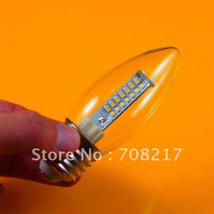 Free Shipping High Power Dimmable 6W E12/E14/E27 LED Candle light