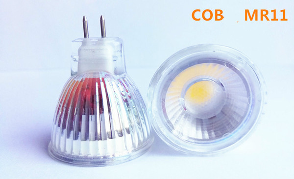 12V small lamp cup DC MR11 COB small spotlight glass quartz cup LED