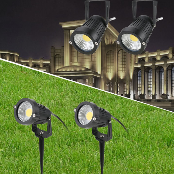 LED Spotlight Light COB Lawn Lamp Waterproof Outdoor Garden Ground Lamps Landscape Yard Path Night Lights Warm White/White