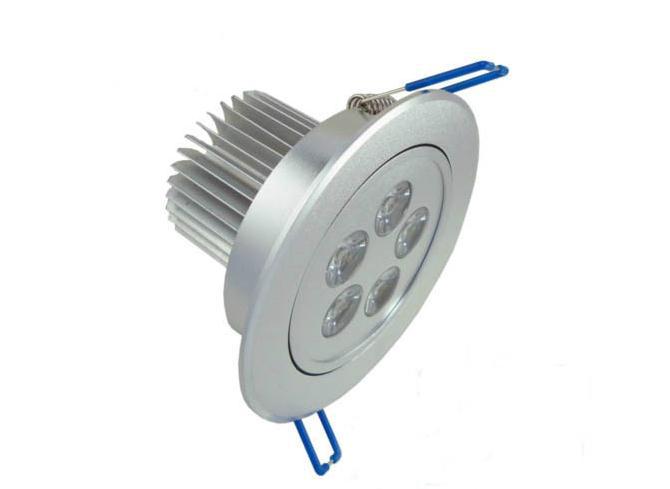 5w LED Ceiling Light 500LM led down lighting AC85~240v Aluminum warm/cool light