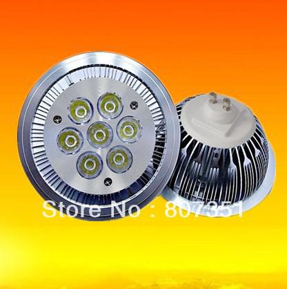 GU10 AR111 LED spotlight dimmable AC/DC 85-265V 21W 8pcs lot CE RoHS 3 years warranty Fedex free shipping via DHL