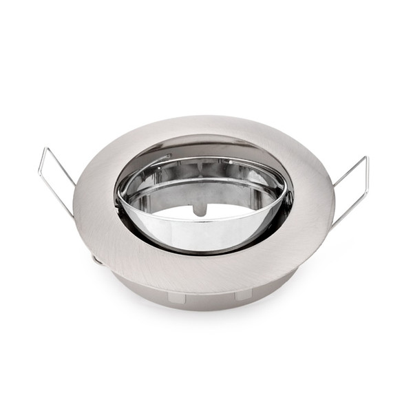 White Round Recessed Spotlight Halogen Incl Base 230V GU10 LED Spotlight Frame Light Fixture
