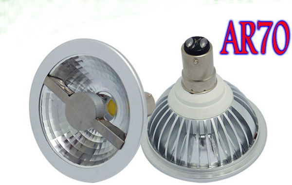 AC/DC 12V B15 LED AR70 7W Spotlight 50w 60w Halogen Equivalent, Epistar Led Double Chips Beam angle 24 LLFA