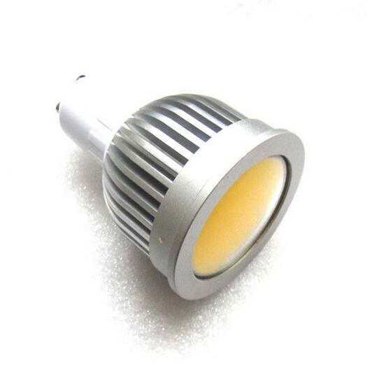 Wholesale price hot sale Super Bright 7W Warm White Cold White led cob spot light GU10 Dimmable cob led spot licht lamp spotlight AC85-265V