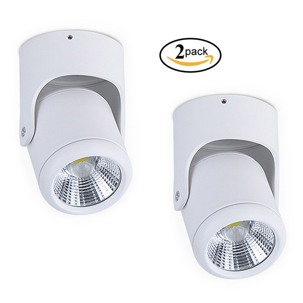 Allato Lighting Wholesale Surface Mounted LED Gimbal Wall Washer Spotlight 7W CRI90+ 2700K 3000K 4000K 6000K Daylight Downlight Fixture