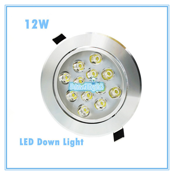Cree LED Downlight Ceiling 12W Recessed LED light Downlights Dimmable LED down Lights Lamps Warm White 110-240V