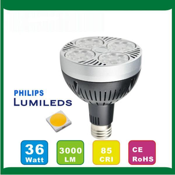 LED high power PAR30 35W Spotlight 36pcs LED E27 base High Brightly LED Light CE RoHS EMC AC110-240V