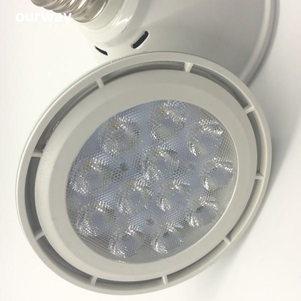 New PAR20/30/38 7w 12w 16w Aluminum spinning LED Spotlight 24/38 degree SMD 3030 Used for in recessed cans and tracking light fixtures