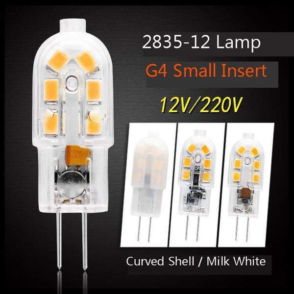 G4 2835 Led 12 Lamp AC/DC12V 220V Transparent And Milk White Shell All Yes Goods In Stock