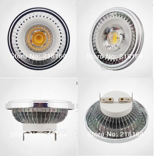 Free shipping High power Dimmable AC110V/220V 15W AR111 COB LED Lamp GU10 LED Light Bulbs