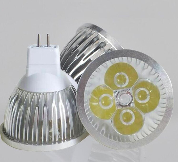 DC 12V LED Spot light 4X3W GU5.3 MR16 led lamp bulb Spotlight Free Shipping