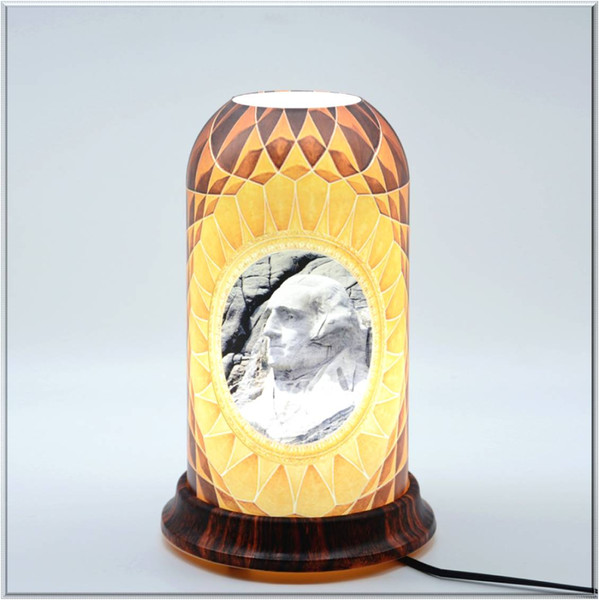 qinyuanPersonalized art table lamp (The American culture 001 series),Support agent delivery