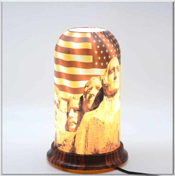 qinyuanPersonalized art table lamp (The American culture 002 series),Support agent delivery