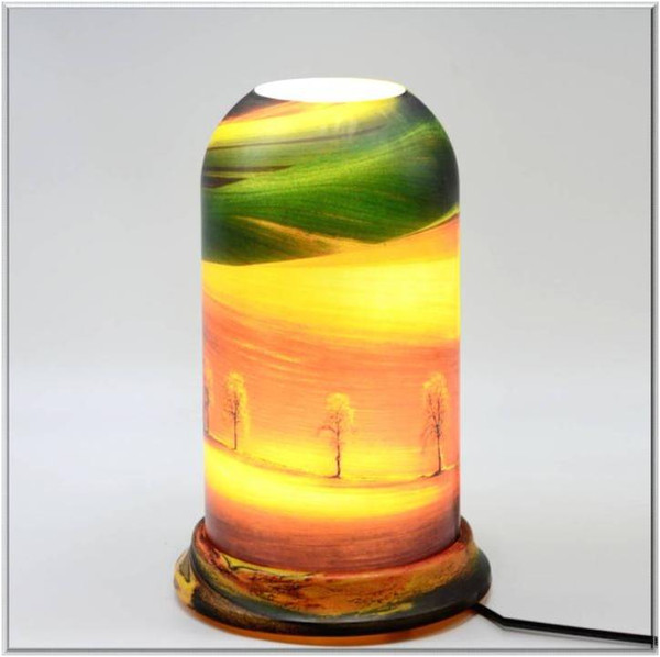 qinyuanPersonalized art table lamp (natural 004 series),Support agent delivery