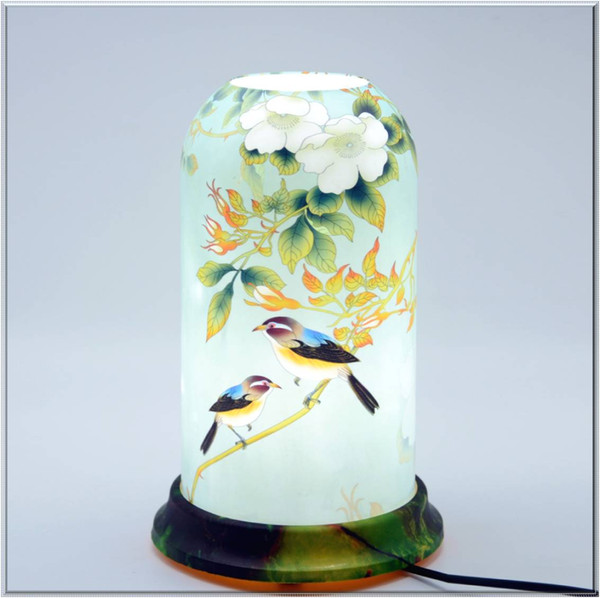 qinyuanPersonalized art table lamp (Adornment picture 005 series),Support agent delivery