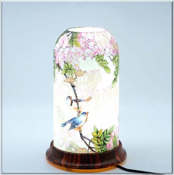 qinyuanPersonalized art table lamp (Adornment picture 0027 series),Support agent delivery