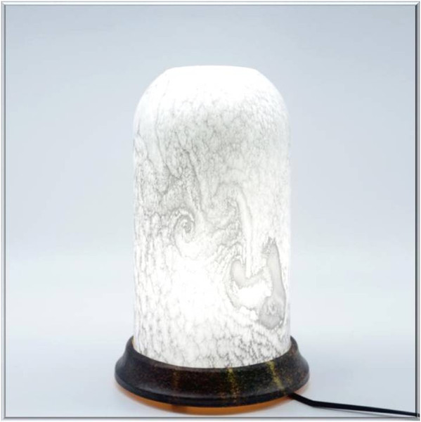 qinyuanPersonalized art table lamp (glass pattern 004 series),Support agent delivery