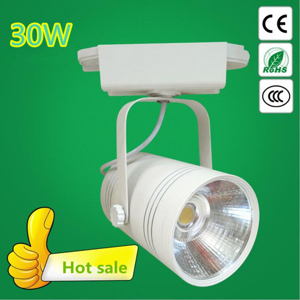 Factory Wholesale Price 30W High quality COB LED Track light, 85-265 Volt LED Wall Track lamp business lighting rail track CE ROHS