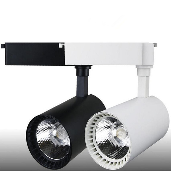 Wholesale price Modern LED track light lamp 20W Warm Cold White clothing shop windows showrooms exhibition spotlight COB LED rail spot lamp