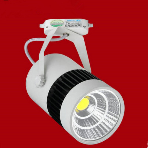 Wholesale no Dimmable Spot Wall Lamp 10W 20W 30W COB LED Track Light Soptlight Tracking LED Industrial Light AC110V/240V