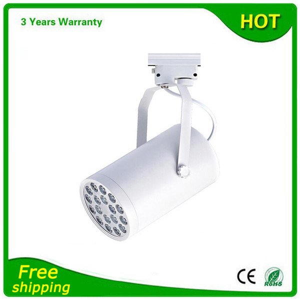 10PCS Dimmable LED Track Light 7W 12W 18W COB Spot Bulb Lighting White and Black Body Thick Housing CE RoHS