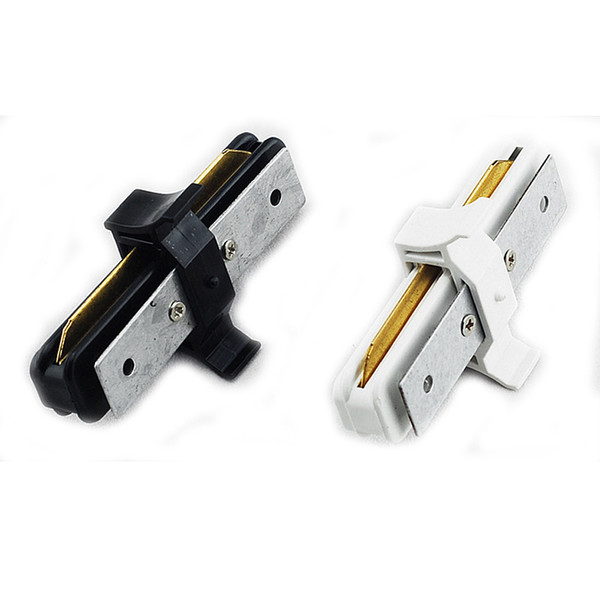 2 piece per lot Led Track Light Connector Straight Or Corner Just Connector Haven't Rail White/Black