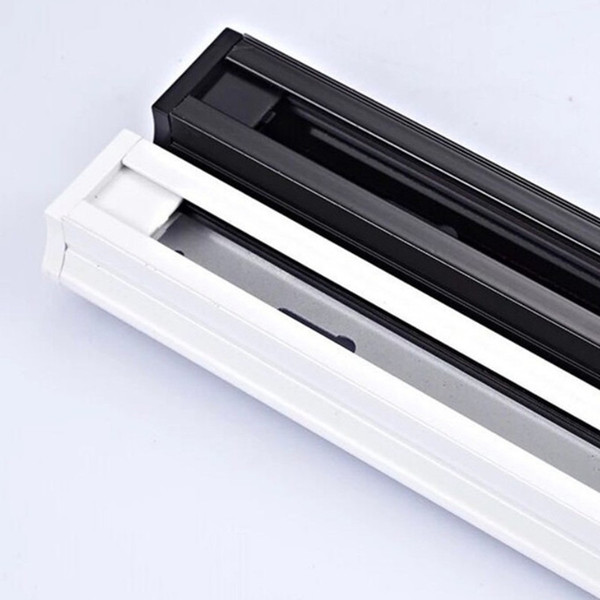 2 Wires Aluminum Rail Of Track Lights for LED Track Lamps, track rail connectors, led spotlight 15w 20w