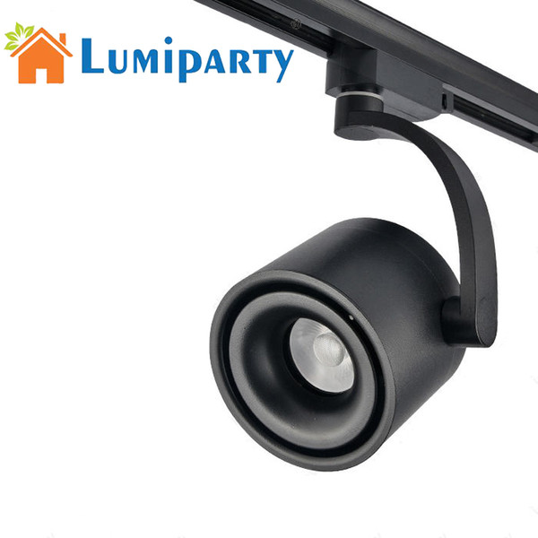 LumiParty LED Track Light COB Ceiling Rail Track Light Picture Spot Orbit Lamp For Clothes Shoes Shop Lamps Indoor Spotlight