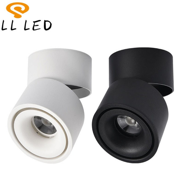 10pcs High Power 10W 15W 20W COB LED Track Lighting Surface Mounted LED Ceiling Lamps Spot Light AC 85-265V