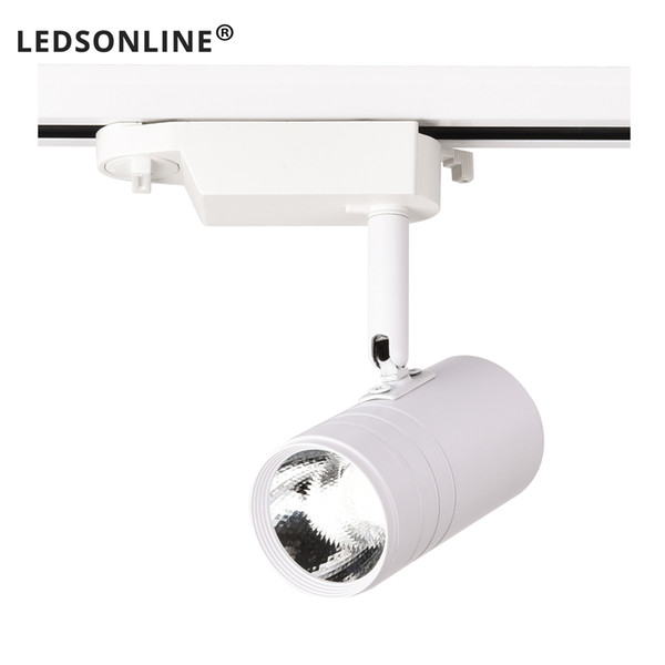 Track Light 10W 1100lm COB Rail light Connectors Lamp Leds lighting Fixture Spot Lights Bulb for Store Shop Mall Exhibition